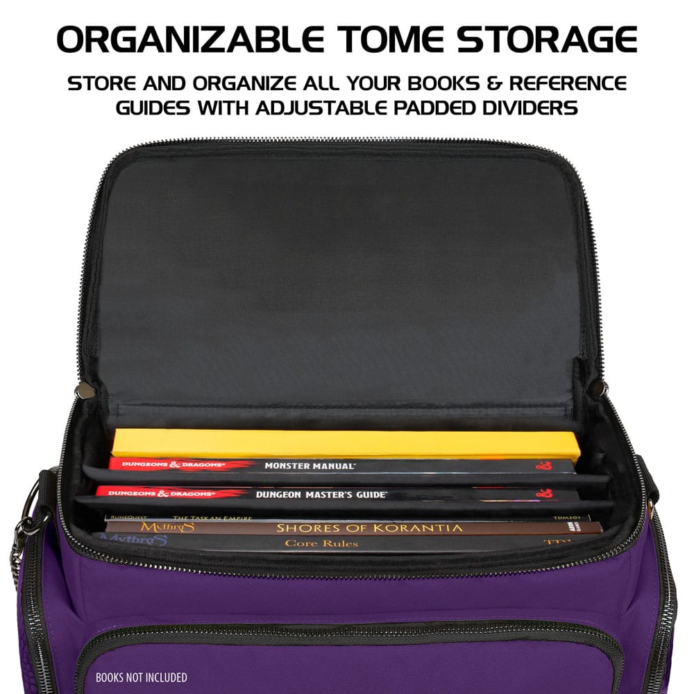 Enhance Tabletop Series Collectors Edition Adventurer's Travel Bag Purple 0637836619764
