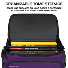 Enhance Tabletop Series Collectors Edition Adventurer's Travel Bag Purple 0637836619764