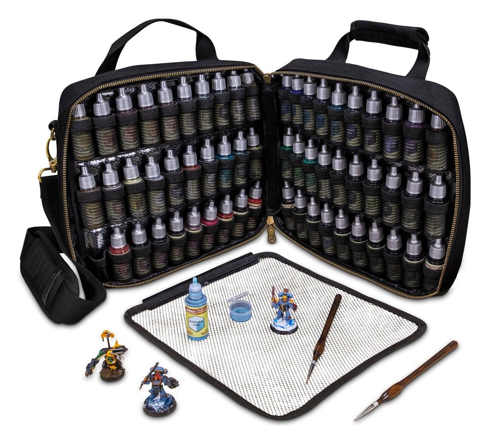 Enhance Miniature Paint Carrying Case Black 0637836629503