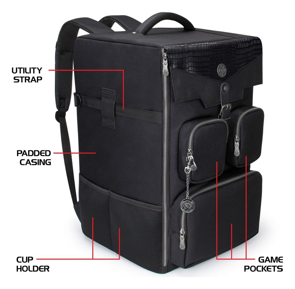 Enhance Board Game Backpack Collector's Edition Black 0637836619795