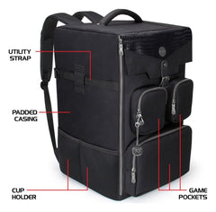 Enhance Board Game Backpack Collector's Edition Black 0637836619795