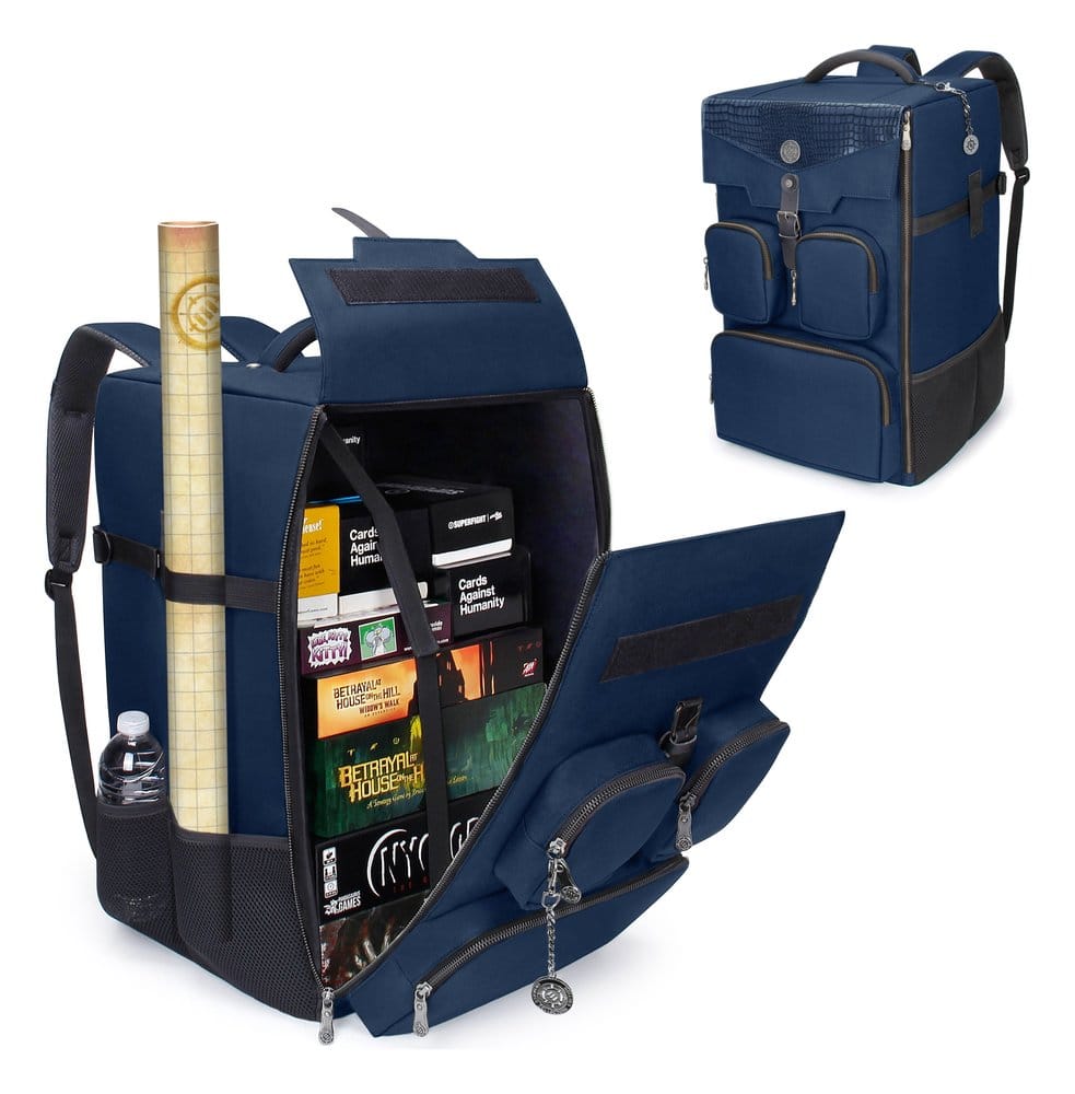 Enhance Board Game Backpack Collector's Edition Blue 0637836620258