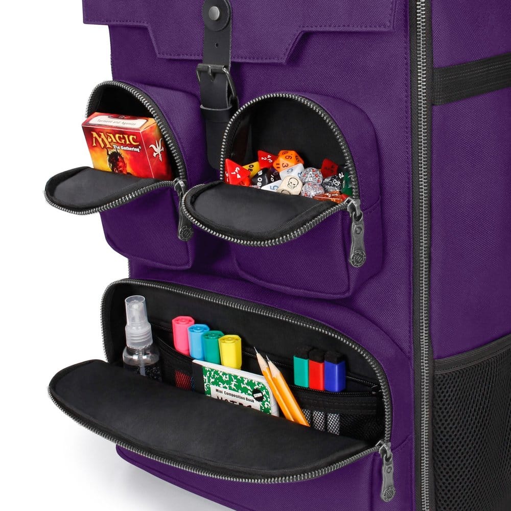 Enhance Board Game Backpack Collector's Edition Purple 0637836620159