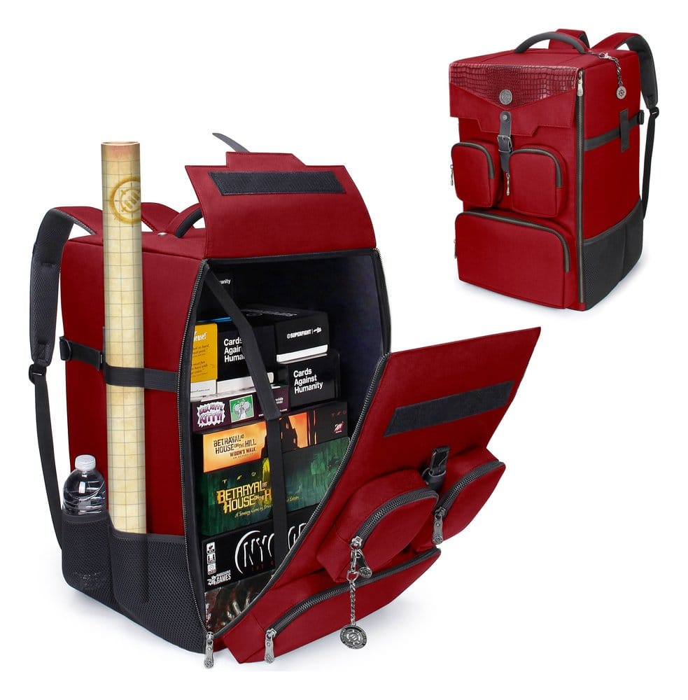 Enhance Board Game Backpack Collector's Edition Red 0637836619887
