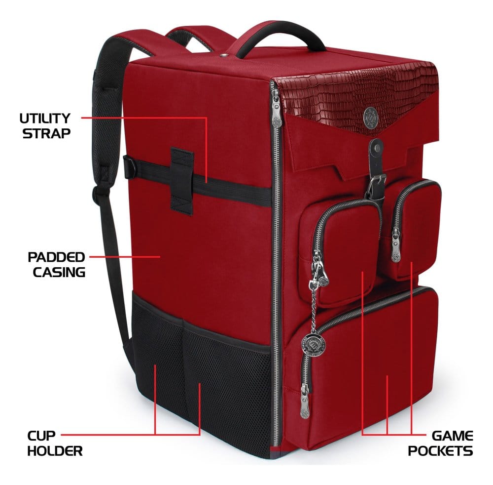 Enhance Board Game Backpack Collector's Edition Red 0637836619887
