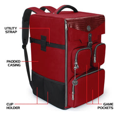 Enhance Board Game Backpack Collector's Edition Red 0637836619887