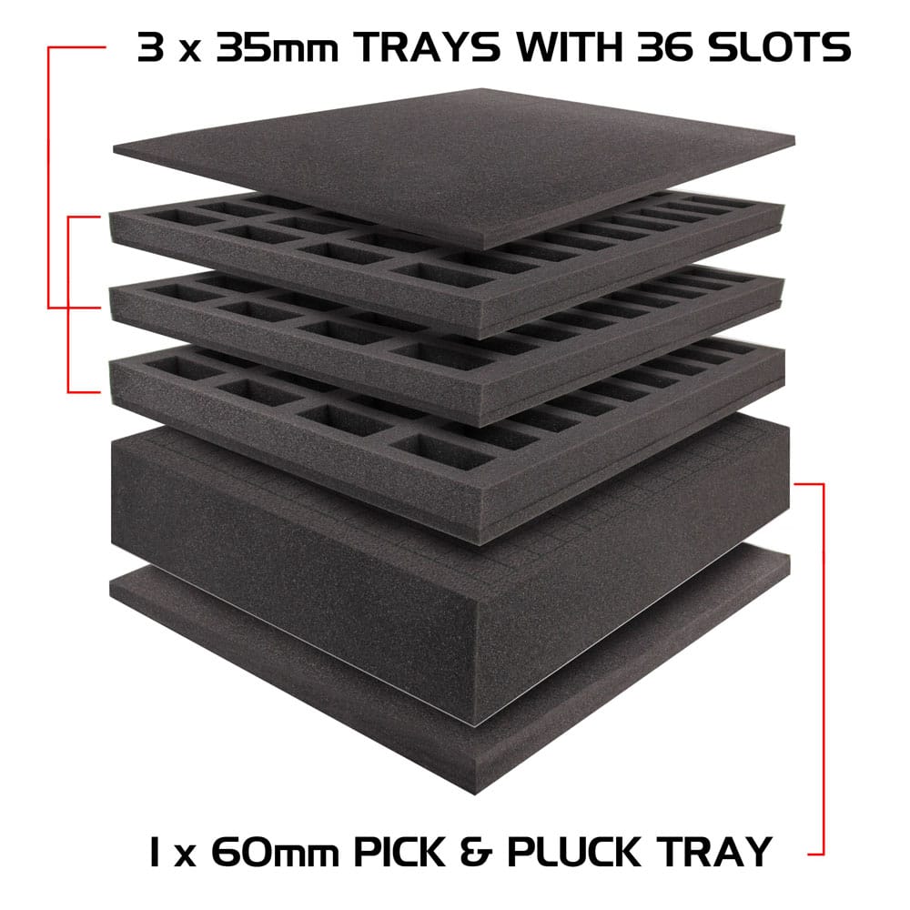 Enhance TCG Series Wide Base Miniature Case 0637836627158