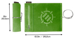 Enhance Tabletop Accessories Roll on a Scroll Dice and Rolling Mat Green 0637836629947