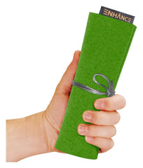 Enhance Tabletop Accessories Roll on a Scroll Dice and Rolling Mat Green 0637836629947