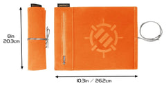 Enhance Tabletop Accessories Roll on a Scroll Dice and Rolling Mat Orange 0637836629978