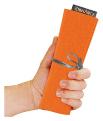 Enhance Tabletop Accessories Roll on a Scroll Dice and Rolling Mat Orange 0637836629978