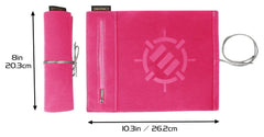 Enhance Tabletop Accessories Roll on a Scroll Dice and Rolling Mat Pink 0637836629930