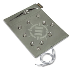 Enhance Tabletop Accessories Roll on a Scroll Dice and Rolling Mat Silver 0637836629961