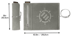 Enhance Tabletop Accessories Roll on a Scroll Dice and Rolling Mat Silver 0637836629961