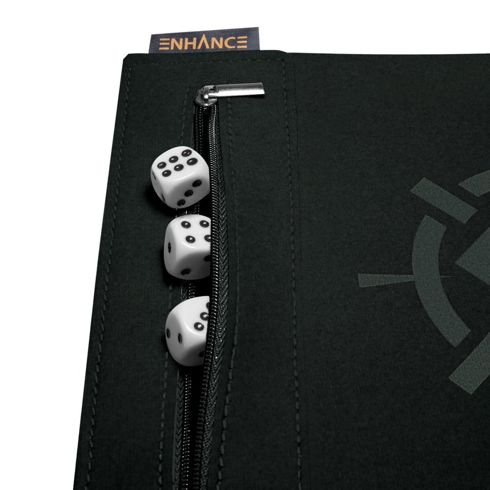 Enhance Tabletop Accessories Roll on a Scroll Dice and Rolling Mat White 0637836629985