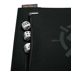 Enhance Tabletop Accessories Roll on a Scroll Dice and Rolling Mat White 0637836629985