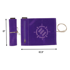 Enhance Tabletop Roll on a Scroll Bag with Dice Purple 0637836627325