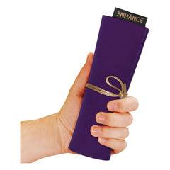 Enhance Tabletop Roll on a Scroll Bag with Dice Purple 0637836627325