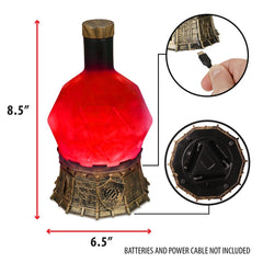 Enhance Lamp Sorcerer's Potion Red 0637836626892