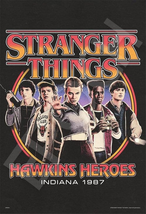 Stranger Things 1000-piece puzzle Hawkins Heroes 4977389326150