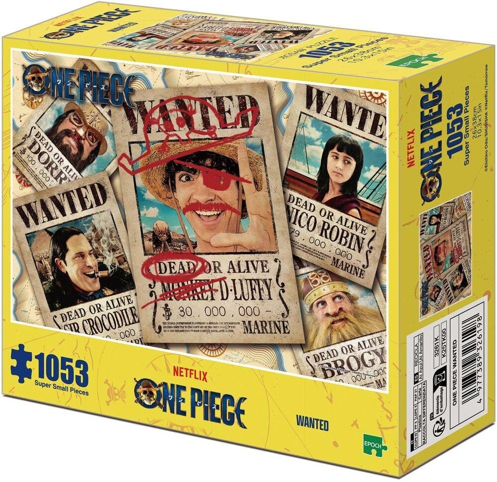 One Piece 1000-piece puzzle Wanted 4977389326198