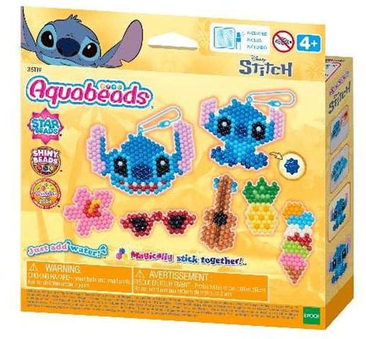 Stitch Aquabeads Craft kit key ring 5054131351192
