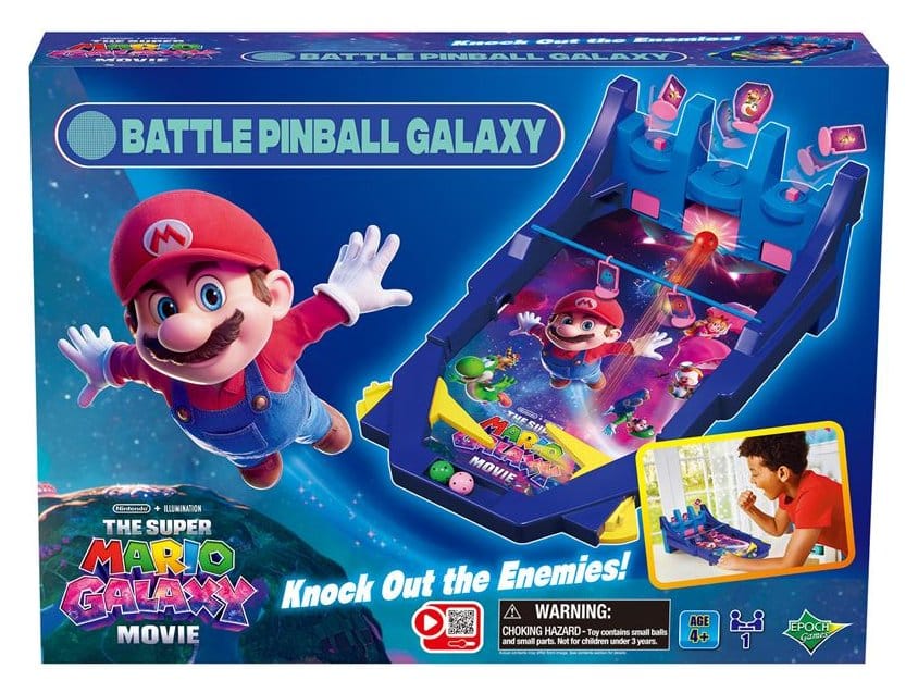 Super Mario game Galaxy Movie Battle Pinball 5054131076293