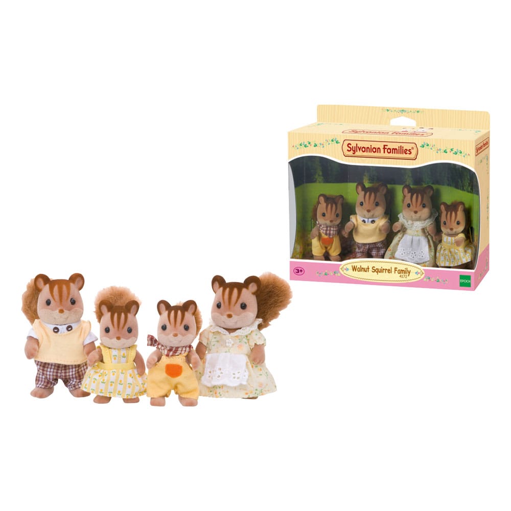 Sylvanian Families: Family Walnut squirrel figure 7 cm  5054131041727