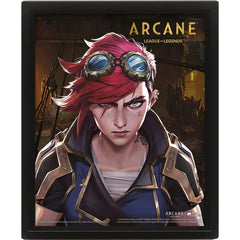 League of Legends Arcane 3D-Effekt Poster Jinx-VILeague of Legends Arcane 3D Lenticular Poster Jinx-VILeague of Legends poster effet 3D Arcane Jinx-VILeague of Legends Arcane Póster Efecto 3D Jinx-VI 5063457018214