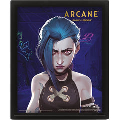 League of Legends Arcane 3D-Effekt Poster Jinx-VILeague of Legends Arcane 3D Lenticular Poster Jinx-VILeague of Legends poster effet 3D Arcane Jinx-VILeague of Legends Arcane Póster Efecto 3D Jinx-VI 5063457018214