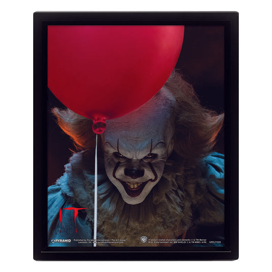 It Framed 3D Effect Poster Pack Pennywise 26 x 20 cm (3) 5051265845610