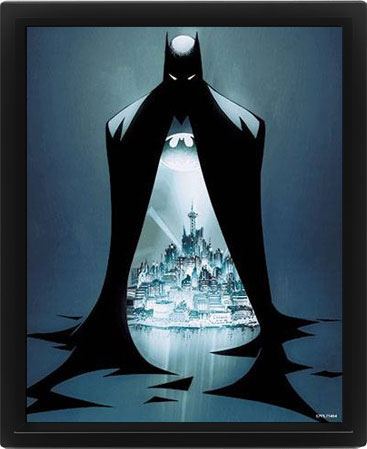 DC Comics 3D Effect Poster Pack Batman Gotham Protector 26 x 20 cm (3) 5056480310851
