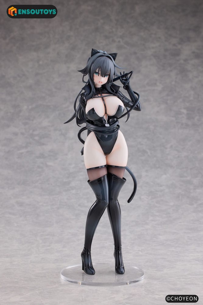 K Pring Original Character Statue 1/6 Cat Woman Happy-chan 27 cm 6978804450007