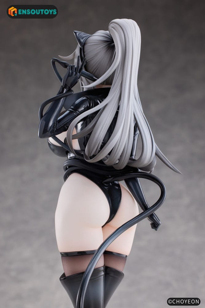 K Pring Original Character Statue 1/6 Cat Woman Happy-chan Different Color Edition 27 cm 6978804450014