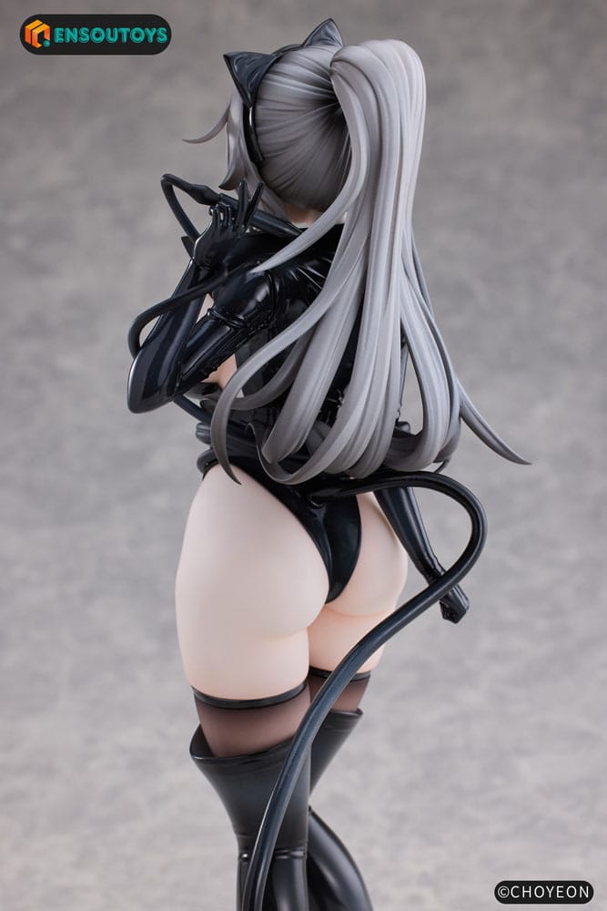 K Pring Original Character Statue 1/6 Cat Woman Happy-chan Different Color Edition 27 cm 6978804450014