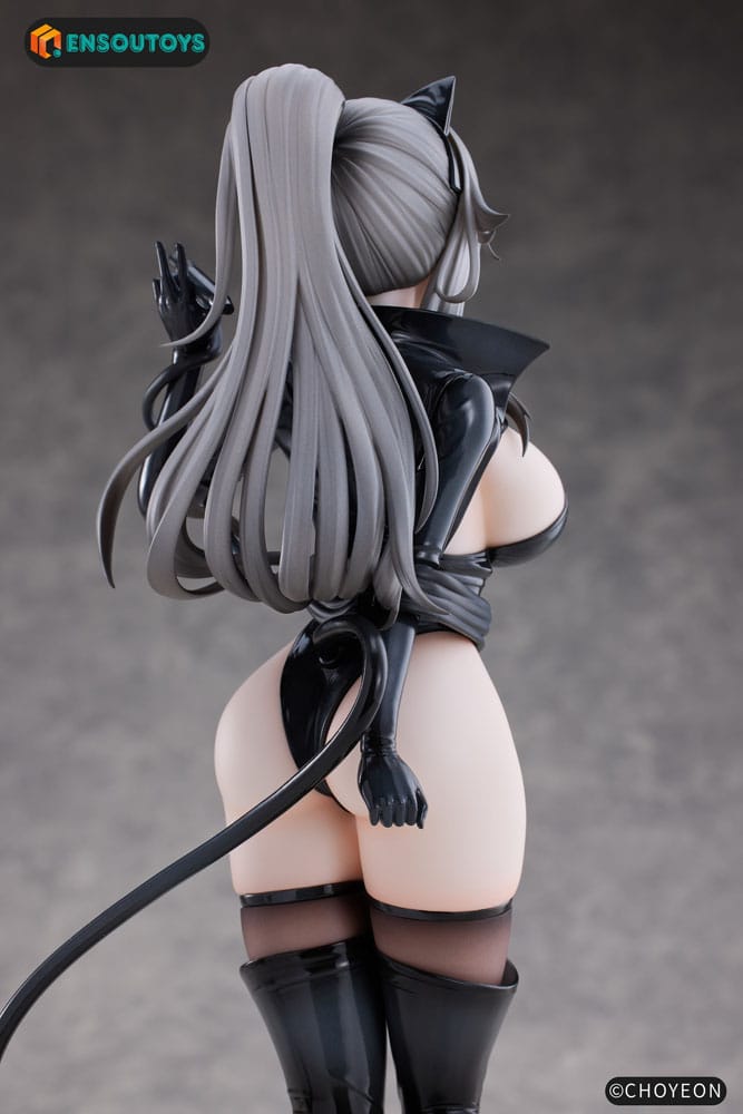 K Pring Original Character Statue 1/6 Cat Woman Happy-chan Different Color Edition 27 cm 6978804450014