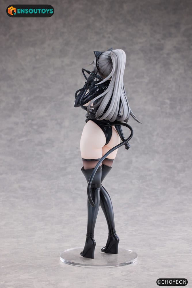 K Pring Original Character Statue 1/6 Cat Woman Happy-chan Different Color Edition 27 cm 6978804450014
