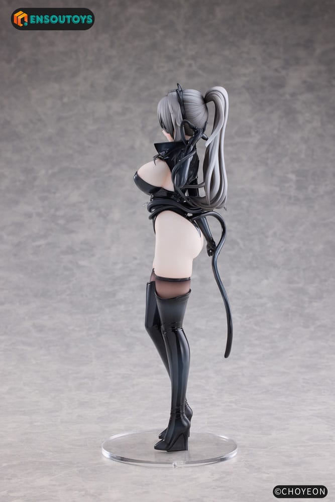 K Pring Original Character Statue 1/6 Cat Woman Happy-chan Different Color Edition 27 cm 6978804450014