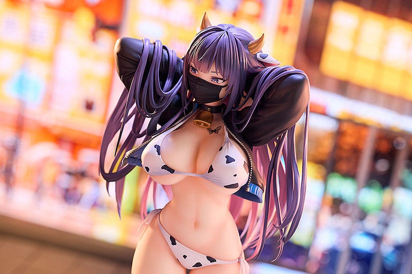 Biya Original Character Statue 1/6 Yuna: Cow Bikini Ver. 26 cm 4580590207684