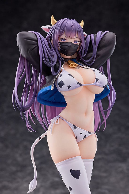 Biya Original Character Statue 1/6 Yuna: Cow Bikini Ver. 26 cm 4580590207684