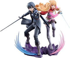 Sword Art Online Statue 1/7 Progressive Scherzo of Deep Night Kirito & Asuna Set  4580416927345