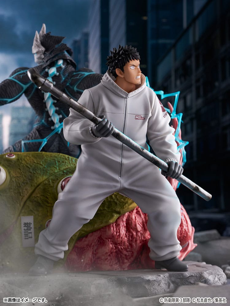 Kaiju No.8 SHIBUYA SCRAMBLE FIGURE PVC Statue 1/7 Kaiju No.8 & Kafka Hibino 29 cm    4580787175956