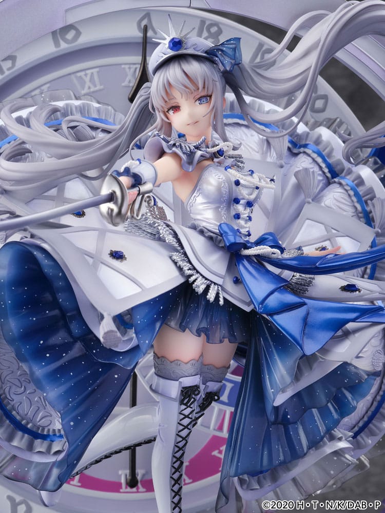 Date A Bullet SHIBUYA SCRAMBLE FIGURE PVC Statue 1/7 The White Queen -Royal Blue Sapphire Dress Ver. 33 cm 4580769941401