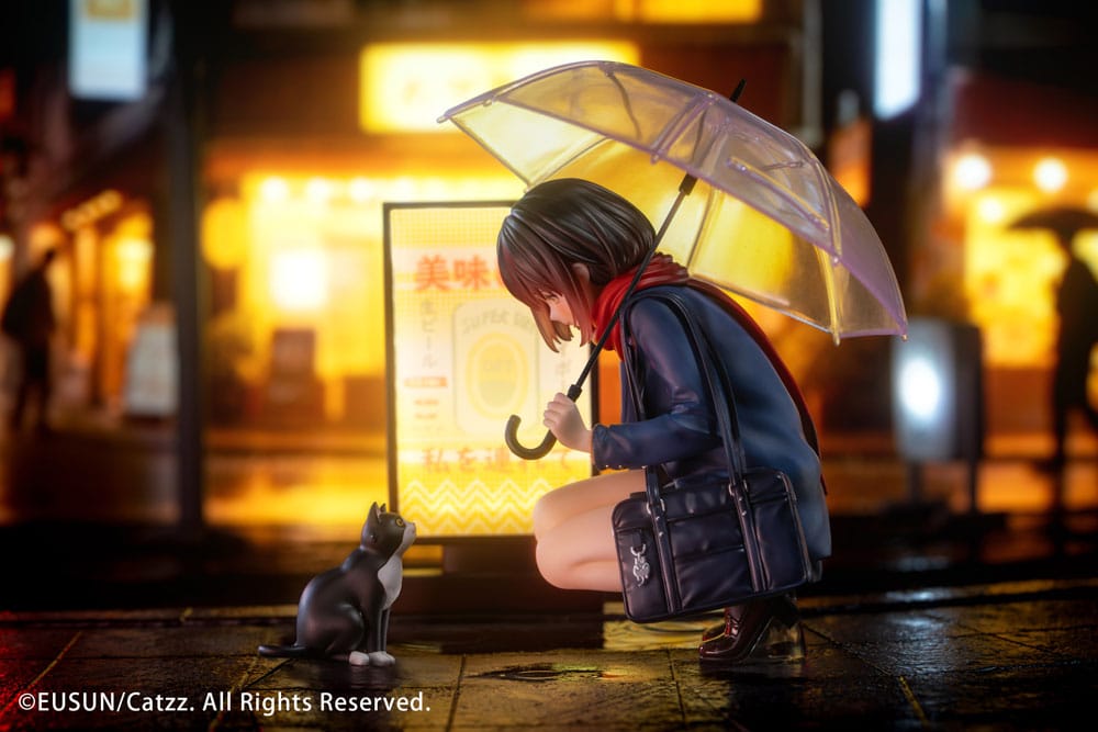 Original Character Statue 1/7 Rainy Day - Meeting Illustrated by Catzz 16 cm      6977501720062