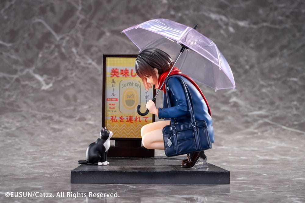 Original Character Statue 1/7 Rainy Day - Meeting Illustrated by Catzz 16 cm      6977501720062