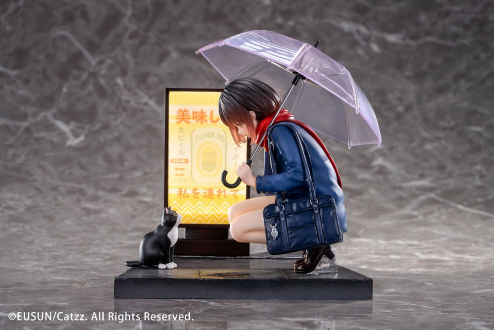 Original Character Statue 1/7 Rainy Day - Meeting Illustrated by Catzz 16 cm      6977501720062