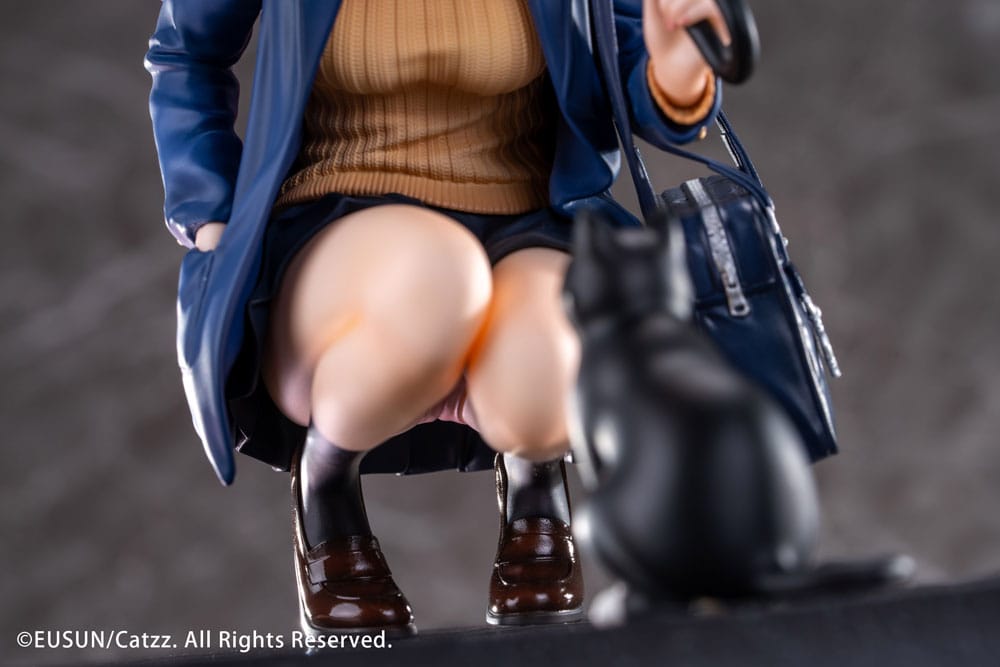 Original Character Statue 1/7 Rainy Day - Meeting Illustrated by Catzz 16 cm      6977501720062