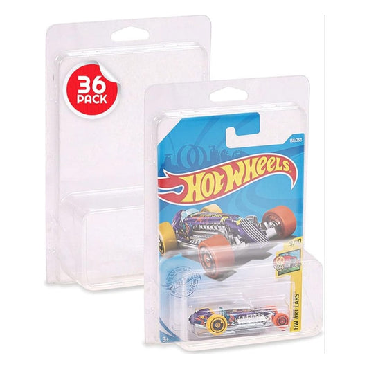 Hot Wheels Blisters 36-Pack for Long Card Mainline  3701492100038