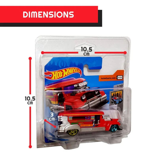 Hot Wheels European Series PET Blisters 50-Pack for Short Card 3701492100045