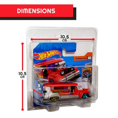 Hot Wheels European Series PET Blisters 50-Pack for Short Card 3701492100045